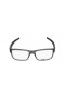 Oakley Unisex Marshal Gray Frame Transparent Lens Rectangular 53mm Glasses