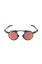 Oakley Unisex Madman Black Frame Red Lens Round 42mm Polarized Sunglasses
