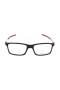 Oakley Unisex Pitchman Black Frame Transparent Lens Rectangular 55mm Glasses