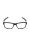 Oakley Unisex Marshal Black Frame Transparent Lens Rectangular 53mm Glasses