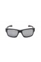 Oakley Unisex Jupiter Squared Black Frame Gray Lens Rectangular 56mm Polarized Sunglasses
