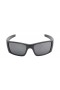Oakley Men's Fuel Cell Gray Frame Gray Lens Rectangular 60mm Sunglasses