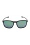 Oakley Unisex Enduro Black Frame Green Lens Square 55mm Polarized Sunglasses
