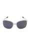 Oakley Women's OBSESSED White Frame Gray Lens Butterfly 58mm Sunglasses