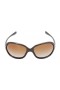 Oakley Women's WARM UP Brown Frame Brown Lens Oval 60mm Sunglasses