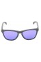 Oakley Unisex FROGSKINS Gray Frame Purple Lens Oval 55mm Sunglasses