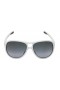 Oakley Women's TWENTYSIX.2 White Frame Gray Lens Aviator 59mm Sunglasses