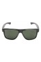 Oakley Men's BREADBOX Black Frame Green Lens Rectangular 56mm Sunglasses