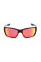 Oakley Men's Style Switch Black Frame Red Lens Rectangular 60mm Sunglasses