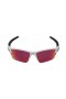 Oakley Men's Flak 2.0 Xl White Frame Purple Lens Rectangular 59mm Sunglasses