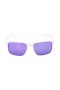 Oakley Unisex Holbrook White Frame Purple Lens Rectangular 55mm Sunglasses