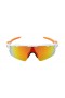 Oakley Radar ev Pitch White Frame Red Lens Shield Sunglasses