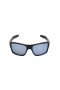 Oakley Men's Turbine Black Frame Blue Lens Rectangular 65mm Sunglasses