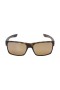 Oakley Men's Twoface Tortoise Frame Bronze Lens Rectangular 60mm Polarized Sunglasses