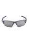 Oakley Men's Flak 2.0 Gray Frame Gray Lens Semi Rimless 59mm Sunglasses