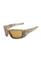 Oakley Men's Fuel Cell Green Frame Brown Lens Rectangular 60mm Sunglasses