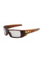 Oakley Men's TinTin Gascan Brown Frame Gray Lens Rectangular Sunglasses