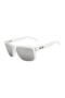 Oakley Unisex Holbrook Clear Frame Silver Lens Rectangular 55mm Sunglasses