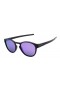 Oakley Unisex Latch Black Frame Purple Lens Oval 53mm Sunglasses