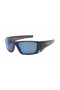 Oakley Men's Fuel Cell Black Frame Blue Lens Rectangular 60mm Polarized Sunglasses