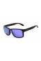 Oakley Unisex Holbrook Black Frame Purple Lens Rectangular 55mm Sunglasses