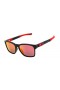 Oakley Unisex Catalyst Black Frame Red Lens Rectangular 56mm Sunglasses