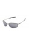 Oakley Men's Taper Gray Frame Gray Lens Rectangular 61mm Sunglasses