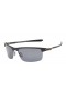 Oakley Men's Carbon Blade Gray Frame Gray Lens Semi Rimless 66mm Polarized Sunglasses