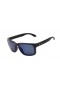 Oakley Unisex Holbrook Black Frame Blue Lens Rectangular 55mm Polarized Sunglasses