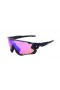 Oakley Men's Jaw Breaker Blue Frame Blue Lens Shield Sunglasses