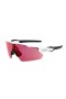 Oakley Radar ev Pitch White Frame Purple Lens Shield Sunglasses