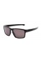 Oakley Men's Sliver Black Frame Pink Lens Rectangular 57mm Sunglasses