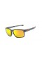 Oakley Unisex Sliver F Black Frame Orange Lens Rectangular 57mm Polarized Sunglasses