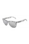 Oakley Unisex Frogskins Gray Frame Silver Lens Oval 55mm Sunglasses