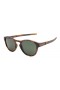 Oakley Unisex Latch Tortoise Frame Green Lens Oval 53mm Sunglasses