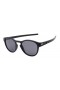 Oakley Unisex Latch Black Frame Gray Lens Oval 53mm Sunglasses