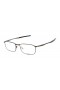 Oakley Unisex Barrelhouse 0.5 Bronze Frame Transparent Lens Rectangular 52mm Glasses