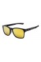 Oakley Unisex Catalyst Black Frame Yellow Lens Rectangular 56mm Sunglasses