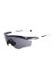 Oakley Men's M2FRAME XL Blue Frame Blue Lens Shield Sunglasses