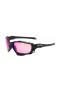 Oakley Men's Racing Jacket Black Frame Blue Lens Rectangular 62mm Sunglasses