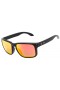 Oakley Unisex Holbrook Black Frame Red Lens Rectangular 55mm Polarized Sunglasses