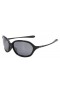 Oakley Women's WARM UP Black Frame Gray Lens Oval 60mm Sunglasses