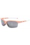 Oakley Women's RPM Pink Frame Silver Lens Semi Rimless 62mm Sunglasses