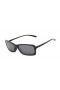 Oakley Women's Hall Pass Black Frame Gray Lens Rectangular 56mm Sunglasses