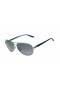 Oakley Unisex Feedback Green Frame Gray Lens Aviator 59mm Sunglasses