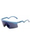 Oakley Unisex RAZORBLADES Blue Frame Blue Lens Shield Sunglasses