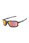 Oakley Men's Triggerman Black Frame Red Lens Rectangular 59mm Sunglasses