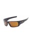 Oakley Men's Crankshaft Black Frame Bronze Lens Rectangular 60mm Sunglasses