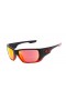 Oakley Men's Style Switch Black Frame Red Lens Rectangular 60mm Sunglasses
