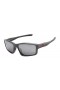 Oakley Men's Chainlink Gray Frame Gray Lens Rectangular 57mm Sunglasses